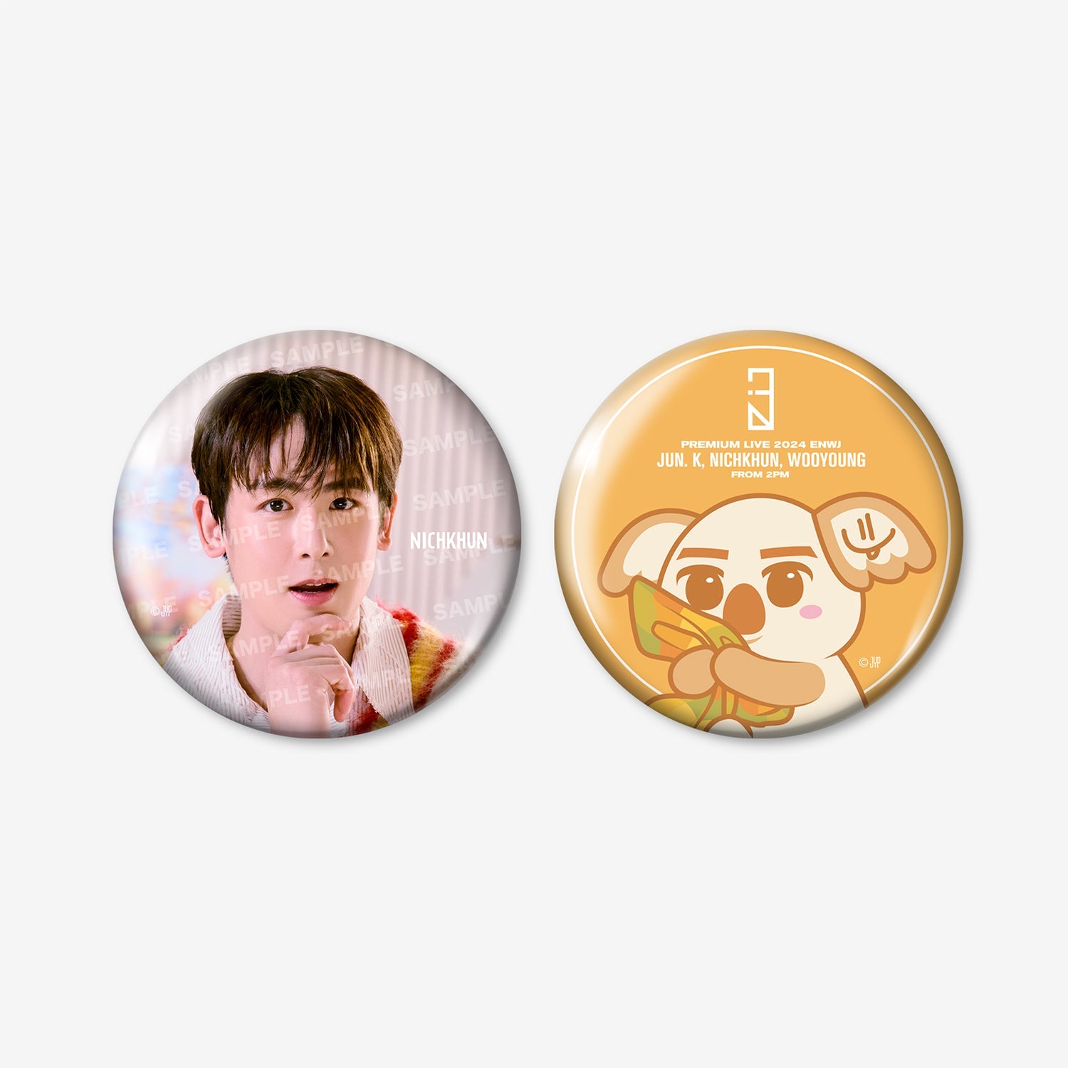 PHOTO BADGE SET - NICHKHUN /『Premium Live 2024 [ENWJ]』