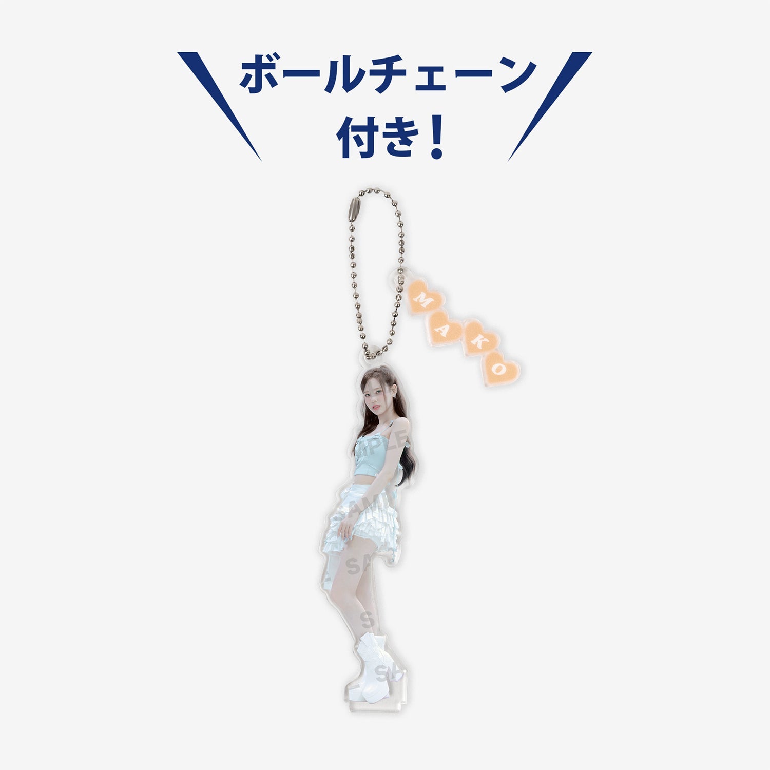 ACRYLIC STAND KEY HOLDER - MAKO /『NiziU Live with U 2024-2025』