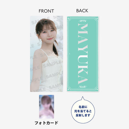 PHOTO SLOGAN - MAYUKA /『NiziU Live with U 2024-2025 “AWAKE” OFFICIAL GOODS』
