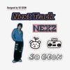 STICKER SET (6 PIECES) - SO GEON /『NEXZ SEASON’S GREETINGS 2025 “Next Track”』