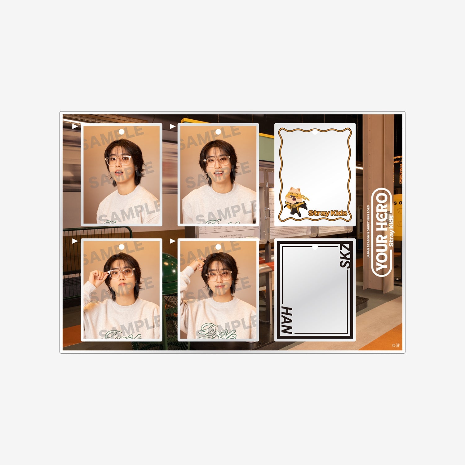 CUSTOM KEY HOLDER SET - HAN / Stray Kids『MUSEUM 2025』