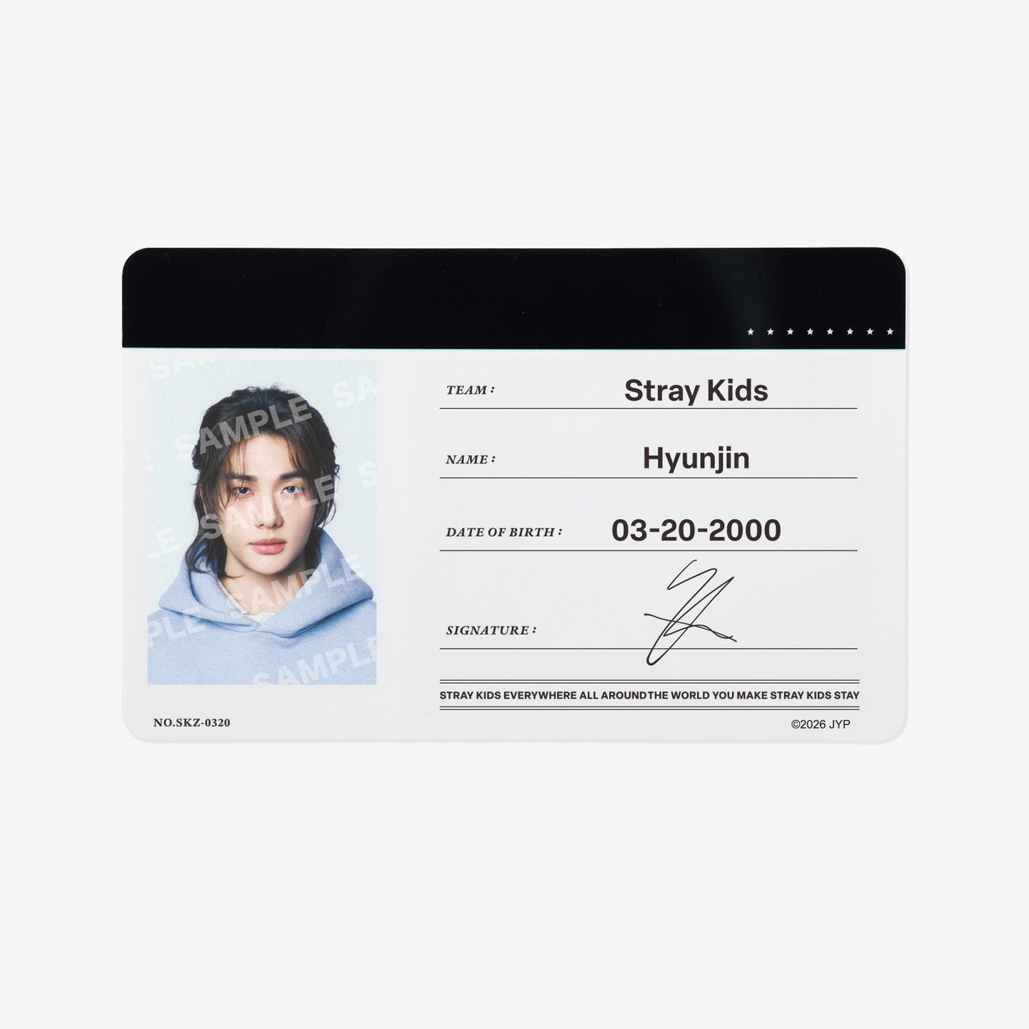PROFILE CARD SET - Hyunjin / Stray Kids『World Tour <RUN IT JAPAN>』