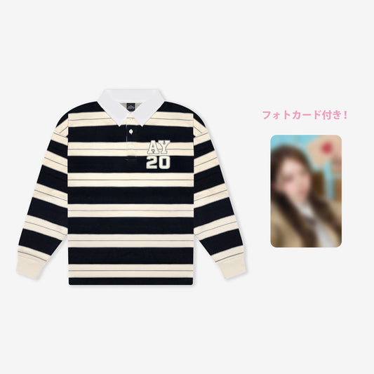 HORIZONTALLY-STRIPED SHIRT - AYAKA【L】/ NiziU『Live with U 2025 “NEW EMOTION : Face To Face”』