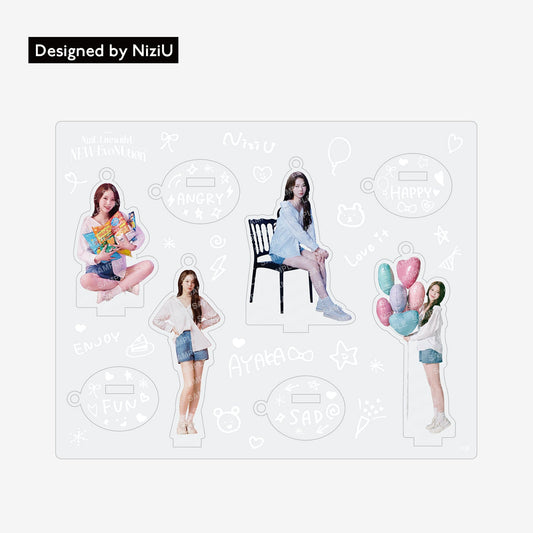 ACRYLIC STAND KEY HOLDER - AYAKA / NiziU『Live with U 2026 “NEW EvoNUtion”』
