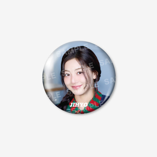 PHOTO BADGE - JIHYO / TWICE『JYP JAPAN POPUP STORE 2025』