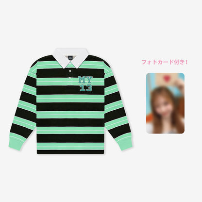 HORIZONTALLY-STRIPED SHIRT - MAYUKA【M】/ NiziU『Live with U 2025 “NEW EMOTION : Face To Face”』
