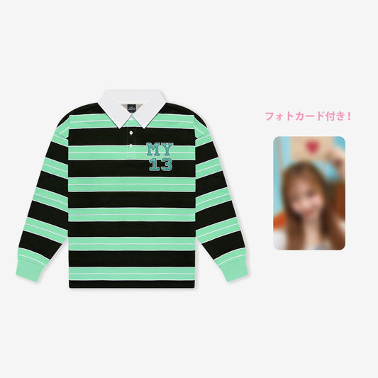 HORIZONTALLY-STRIPED SHIRT - MAYUKA【M】/ NiziU『Live with U 2025 “NEW EMOTION : Face To Face”』