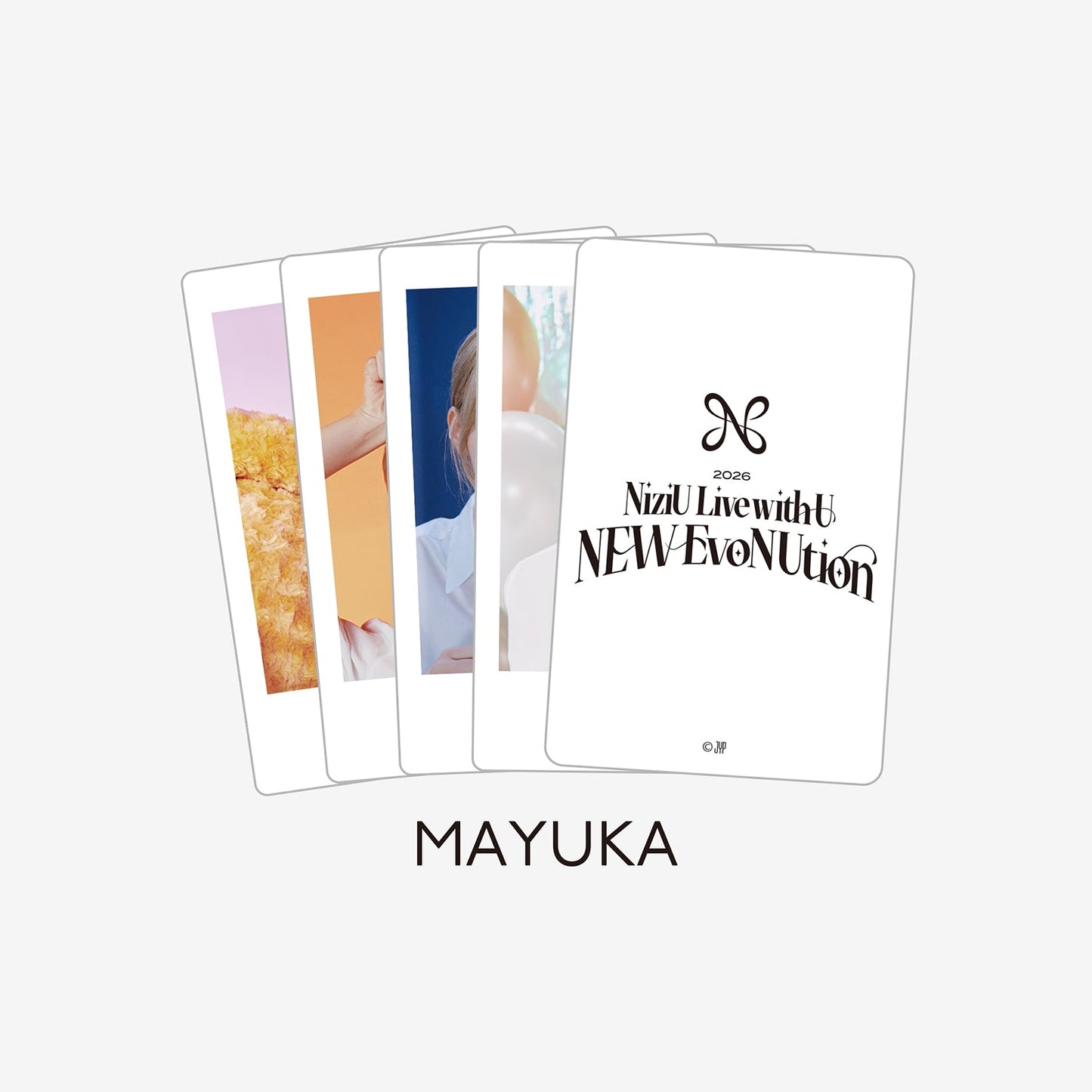 PHOTO CARD SET（4PIECES） - MAYUKA / NiziU『Live with U 2026 “NEW EvoNUtion”』