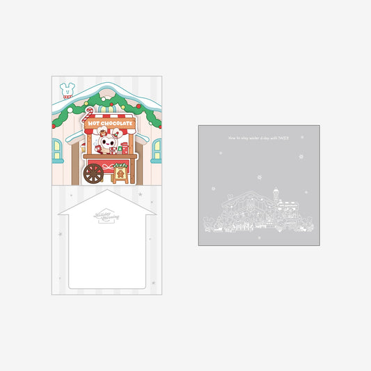 TWICE LOVELYS POP-UP MESSAGE CARD - DAVELY / TWICE『JYP JAPAN POPUP STORE 2025』