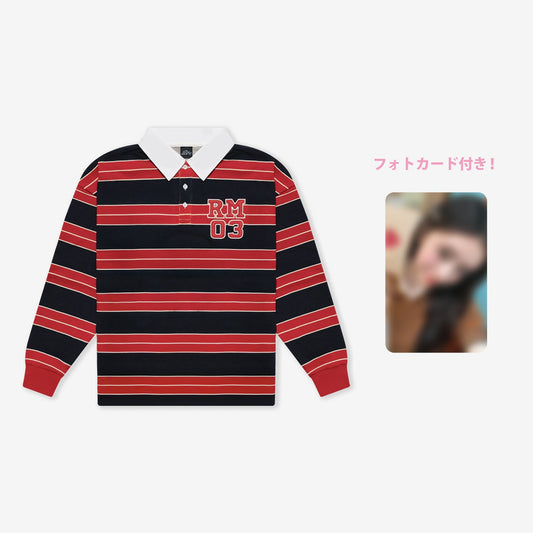 HORIZONTALLY-STRIPED SHIRT - RIMA【L】/ NiziU『Live with U 2025 “NEW EMOTION : Face To Face”』