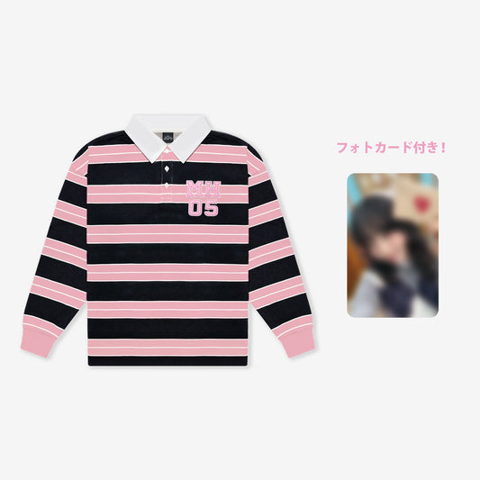 HORIZONTALLY-STRIPED SHIRT - MIIHI【M】/ NiziU『Live with U 2025 “NEW EMOTION : Face To Face”』