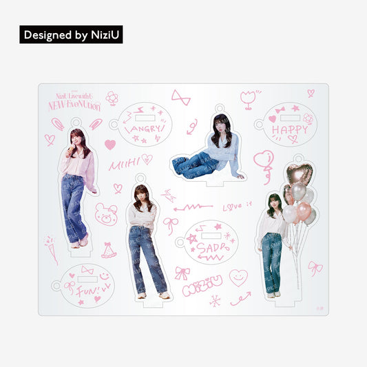 ACRYLIC STAND KEY HOLDER - MIIHI / NiziU『Live with U 2026 “NEW EvoNUtion”』
