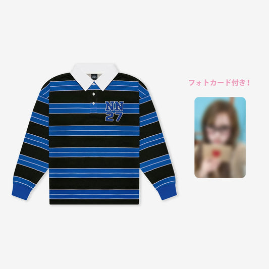 HORIZONTALLY-STRIPED SHIRT - NINA【M】/ NiziU『Live with U 2025 “NEW EMOTION : Face To Face”』