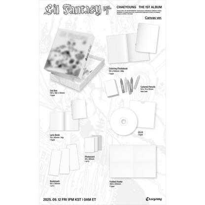 CHAEYOUNG THE 1ST ALBUM『LIL FANTASY vol. 1』4形態セット