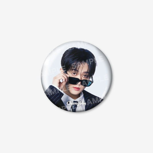 PHOTO BADGE / B - Changbin / Stray Kids『World Tour <RUN IT JAPAN>』