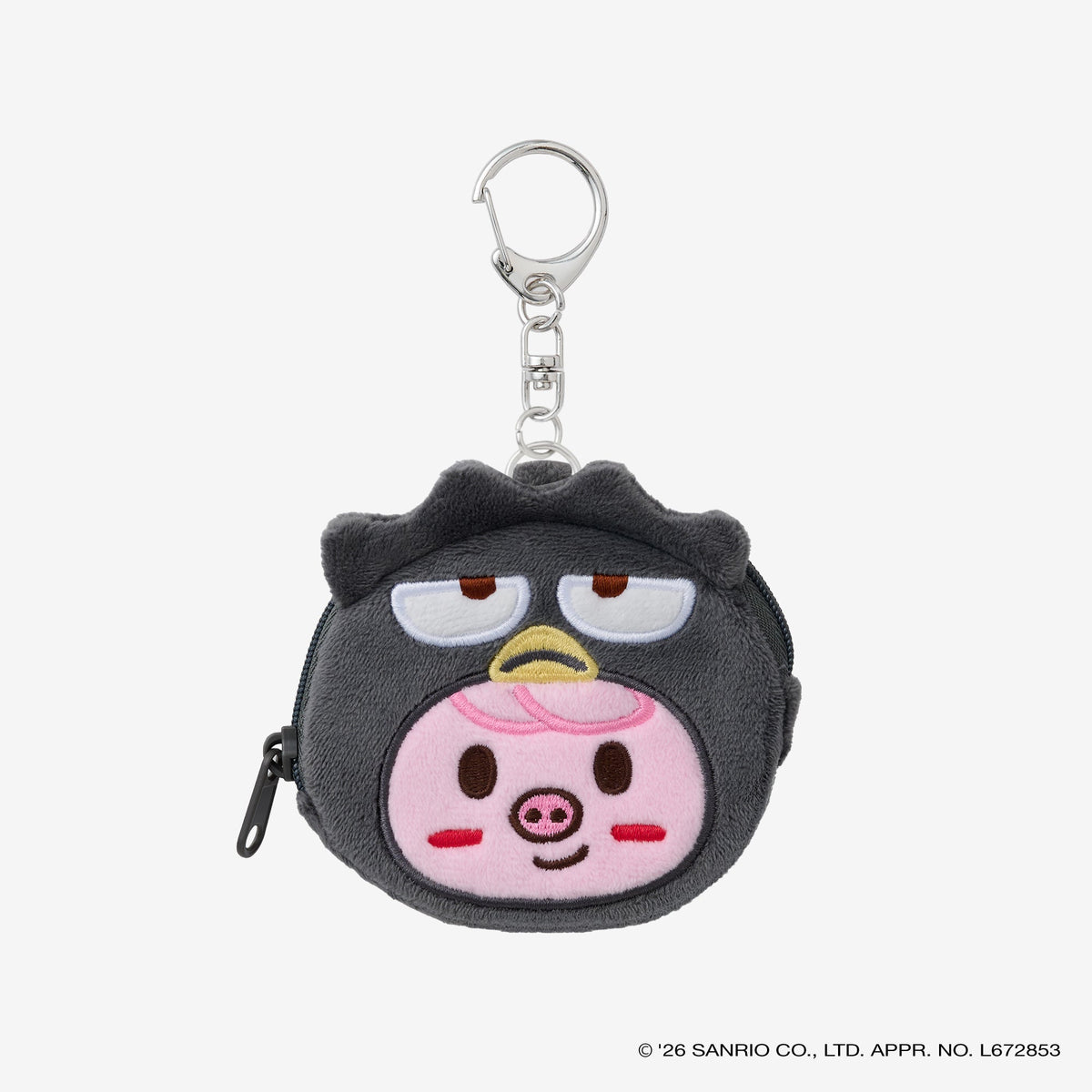 SKZOO×SANRIO CHARACTERS BUTTON BADGE POUCH - DWAEKKI x BAD BADTZ-MARU / Stray Kids『World Tour <RUN IT JAPAN>』