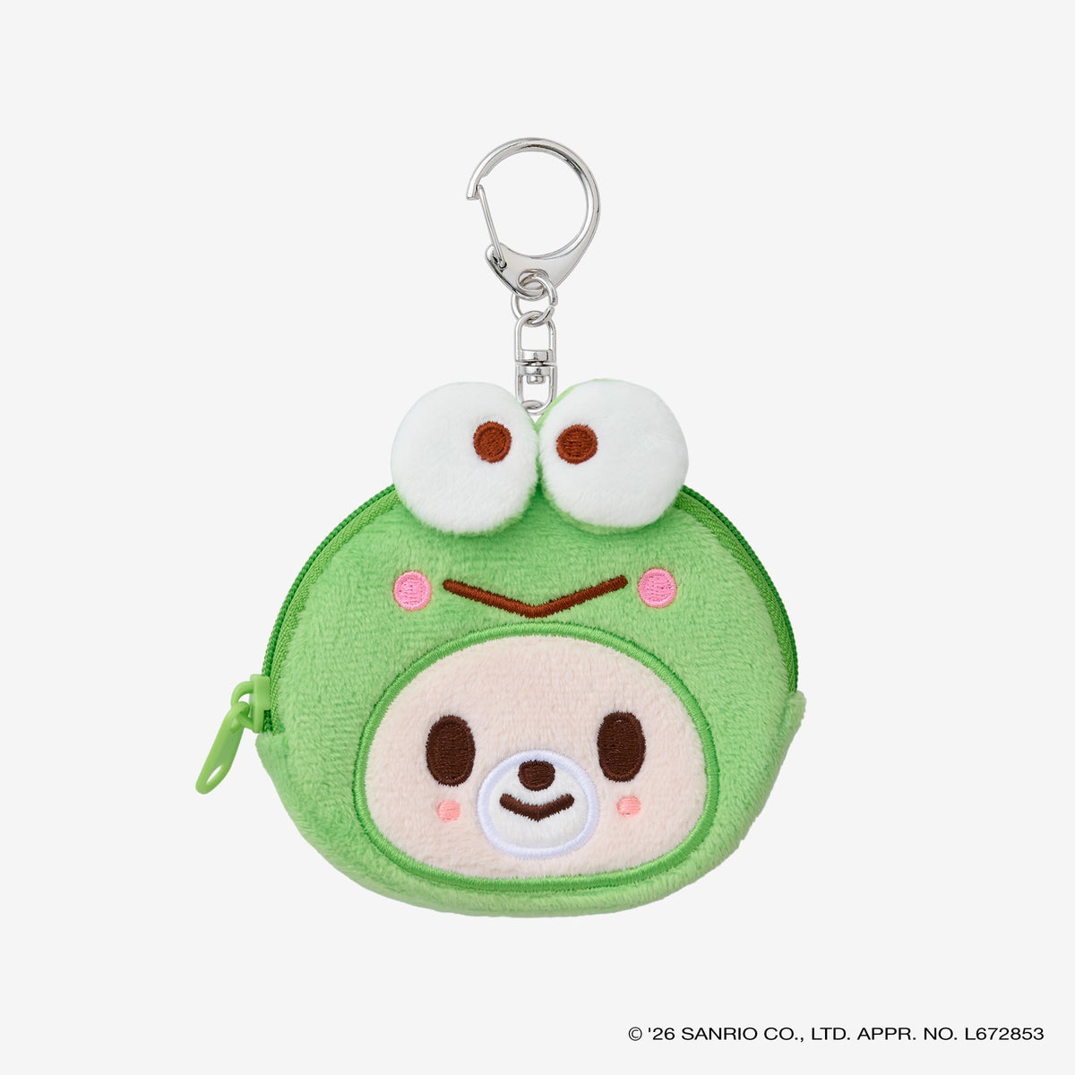 SKZOO×SANRIO CHARACTERS BUTTON BADGE POUCH - FoxI.Ny x KEROKEROKEROPPI / Stray Kids『World Tour <RUN IT JAPAN>』