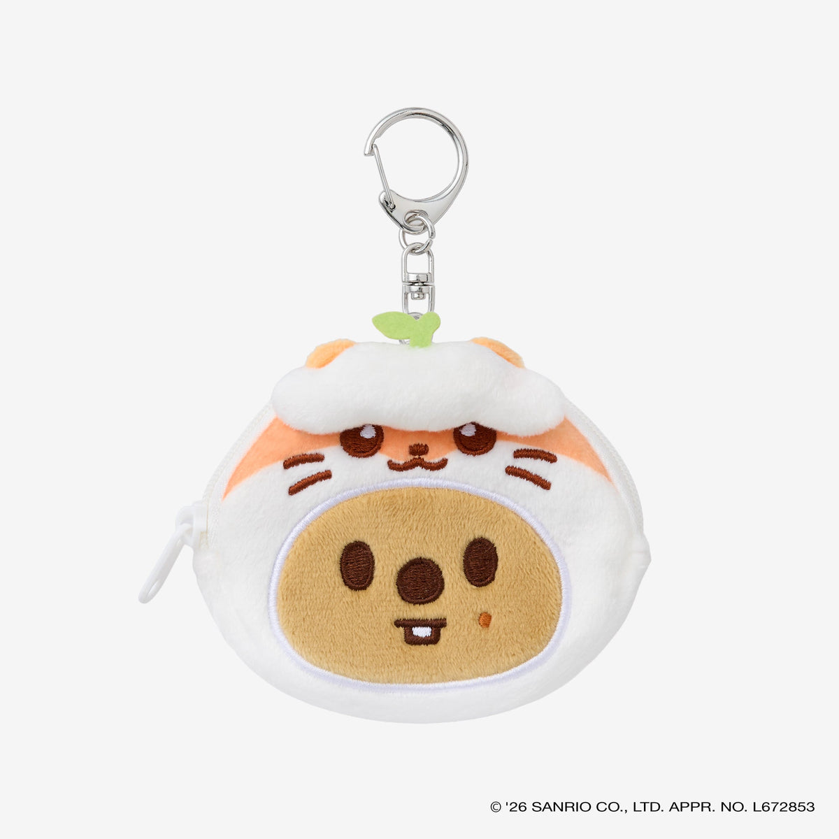 SKZOO×SANRIO CHARACTERS BUTTON BADGE POUCH - HAN QUOKKA x COROCOROKURIRIN / Stray Kids『World Tour <RUN IT JAPAN>』