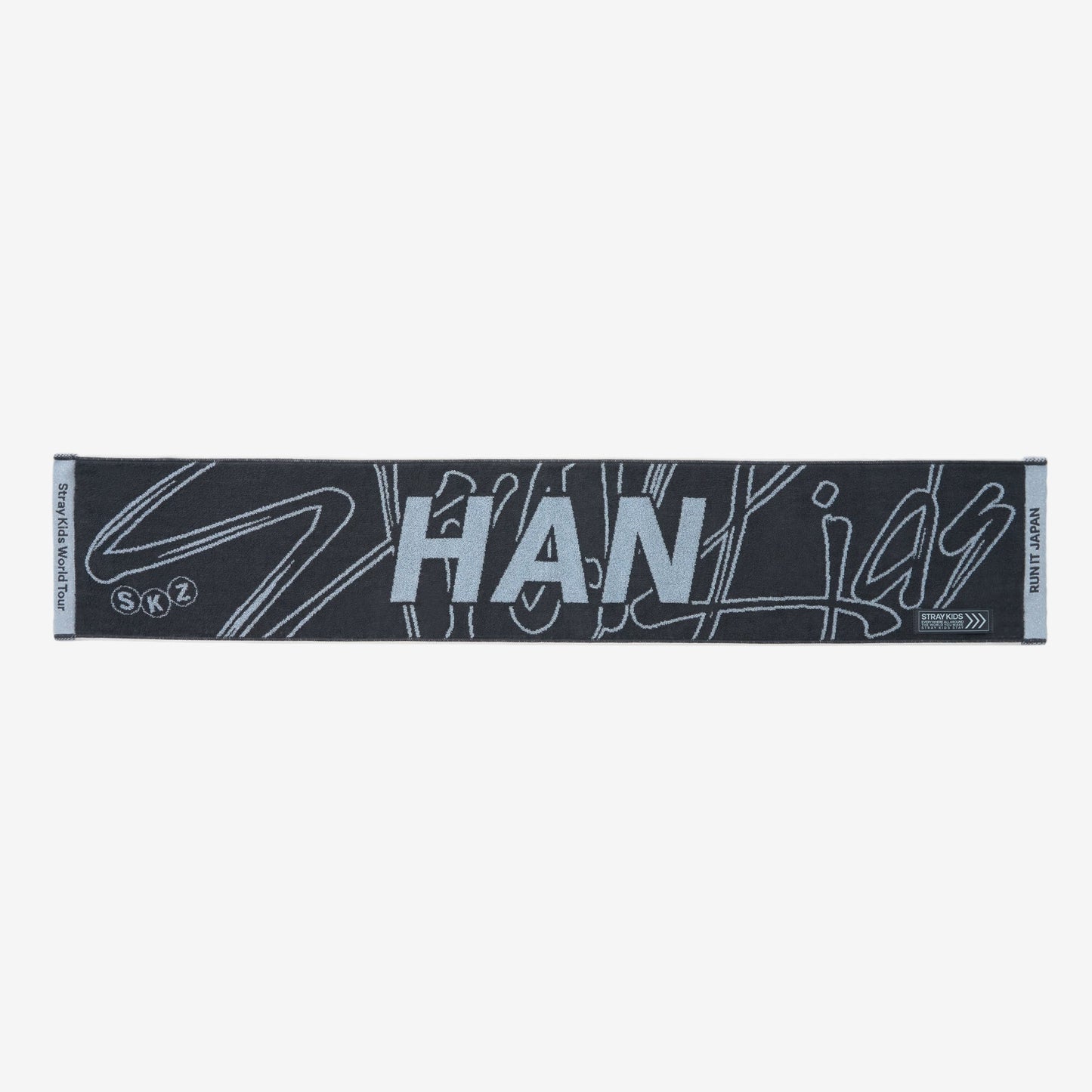 MUFFLER TOWEL - HAN / Stray Kids『World Tour <RUN IT JAPAN>』