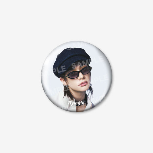 PHOTO BADGE / B - Hyunjin / Stray Kids『World Tour <RUN IT JAPAN>』