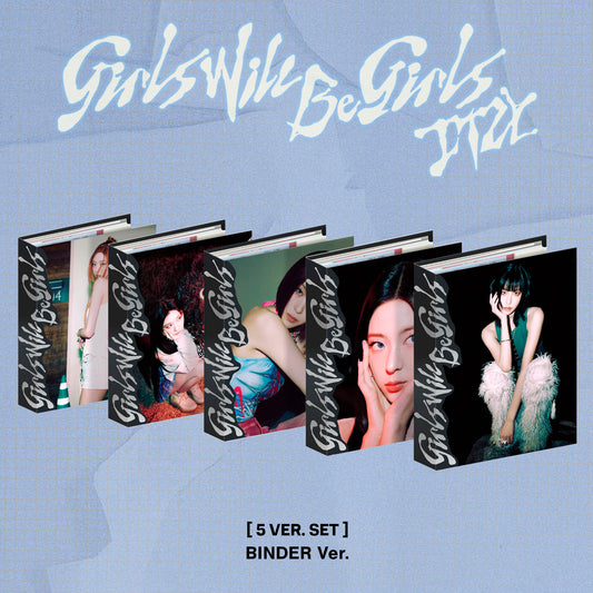 ITZY 10th Mini Album『Girls Will Be Girls』BINDER Ver.【輸入盤】5種セット