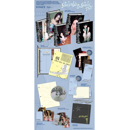ITZY 10th Mini Album『Girls Will Be Girls』BINDER Ver.【輸入盤】5種ランダム