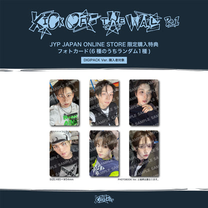 KickFlip The 5th Mini Album "KICK OFF THE WALL Pt. 1" DIGIPACK Ver. 6バージョンランダム