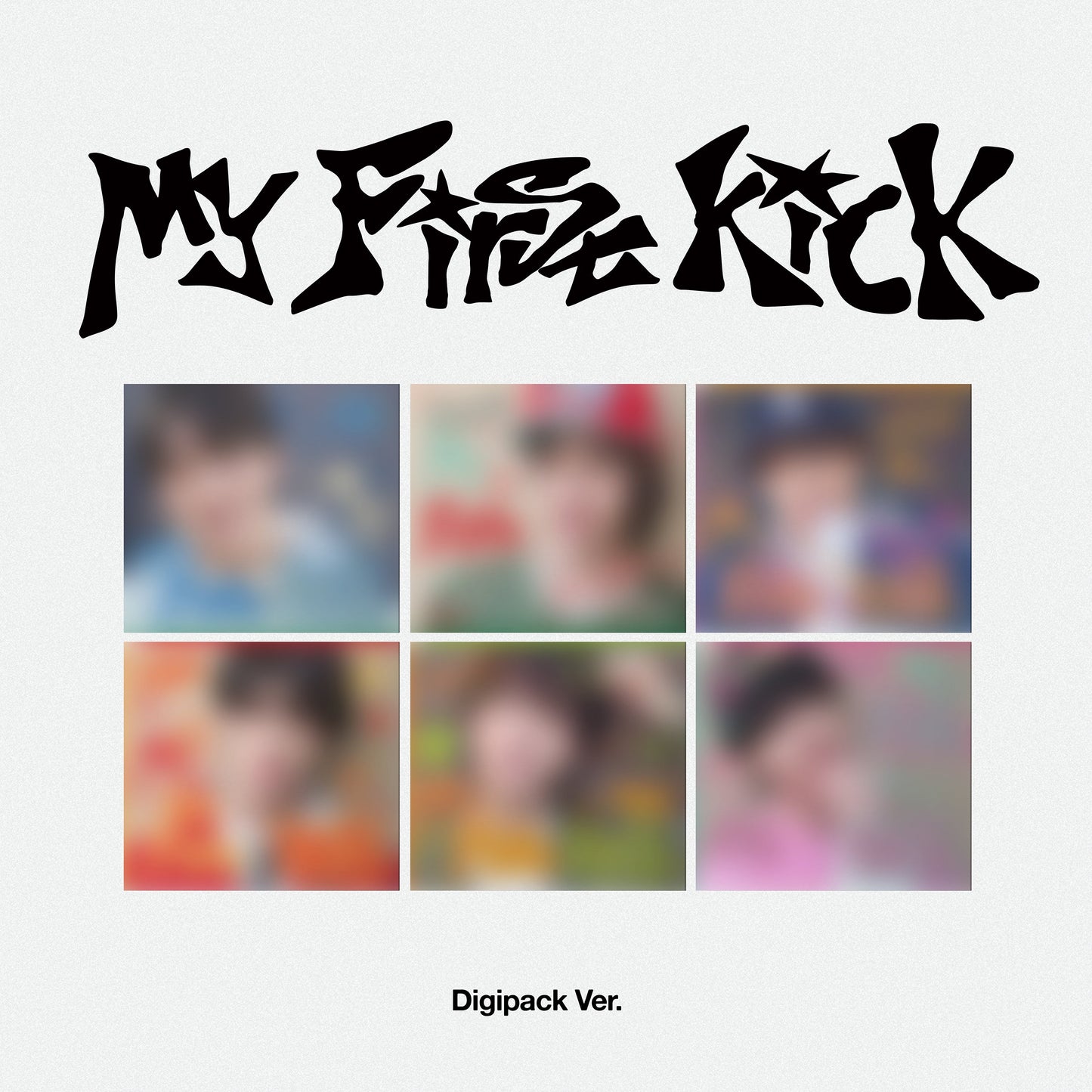 KickFlip The 4th Mini Album "My First Kick" Digipack Ver. 6バージョンランダム