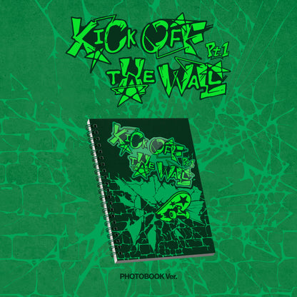KickFlip 5번째 미니 앨범 "KICK OFF THE WALL Pt. 1" 포토북 Ver.