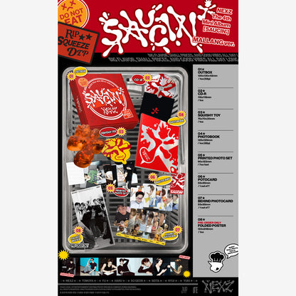 NEXZ The 4th Mini Album 『SAUCIN’』[MALLANG ver.]