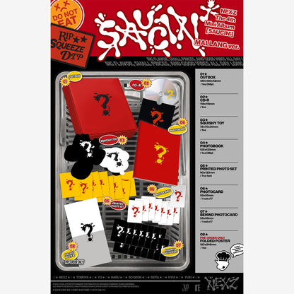 NEXZ The 4th Mini Album『SAUCIN’』[MALLANG ver.]