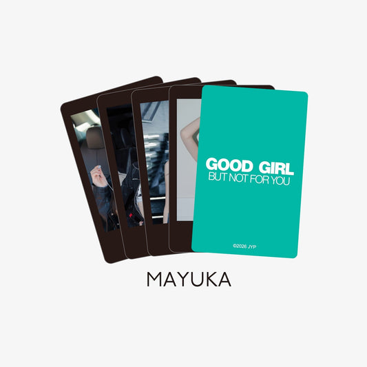 PHOTO CARD SET（4PIECES）- MAYUKA / NiziU『GOOD GIRL BUT NOT FOR YOU』