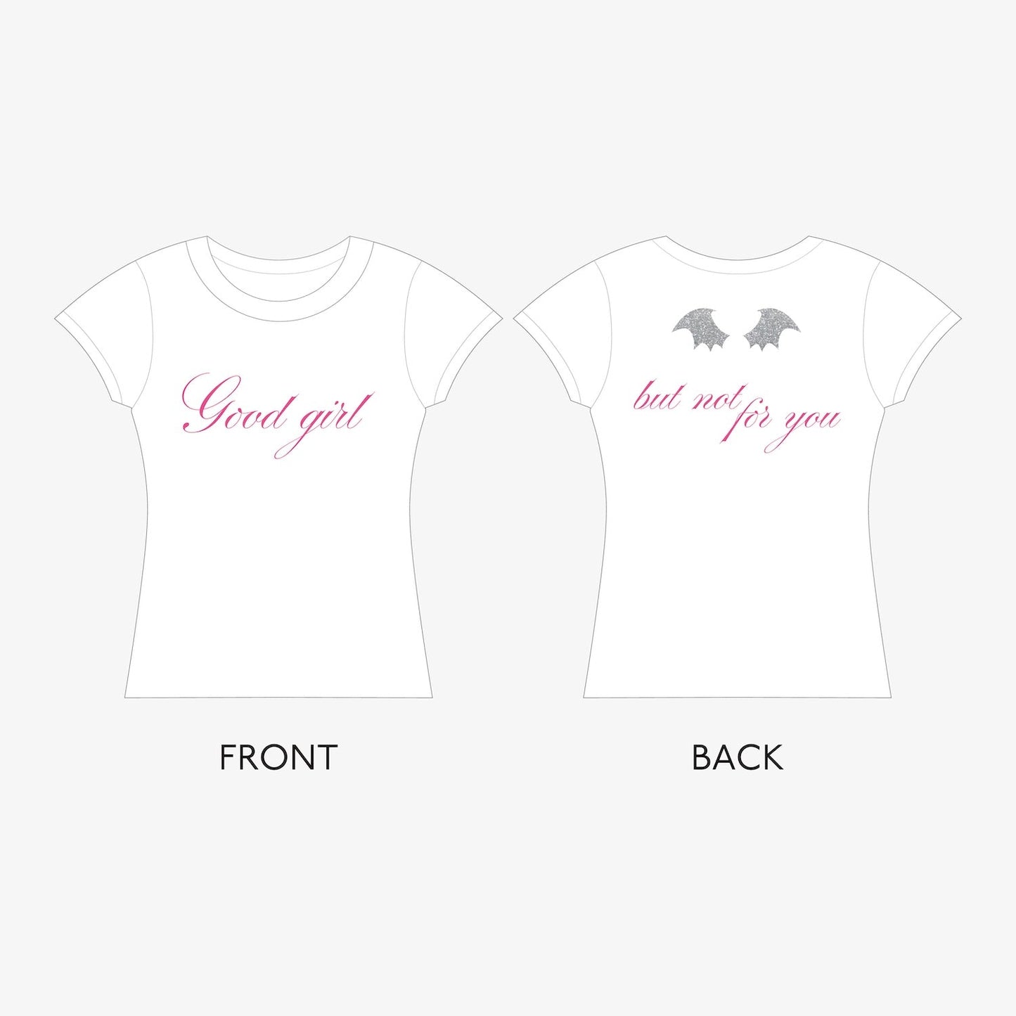 COMPACT T-SHIRT / NiziU『GOOD GIRL BUT NOT FOR YOU』