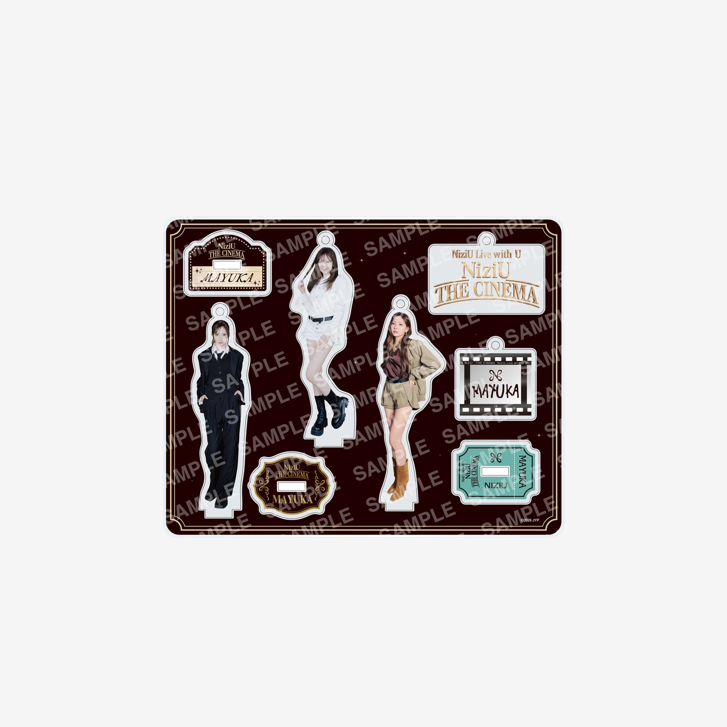 ACRYLIC STAND KEY HOLDER - MAYUKA / NiziU『Live with U 2026 “NiziU : THE CINEMA” 』