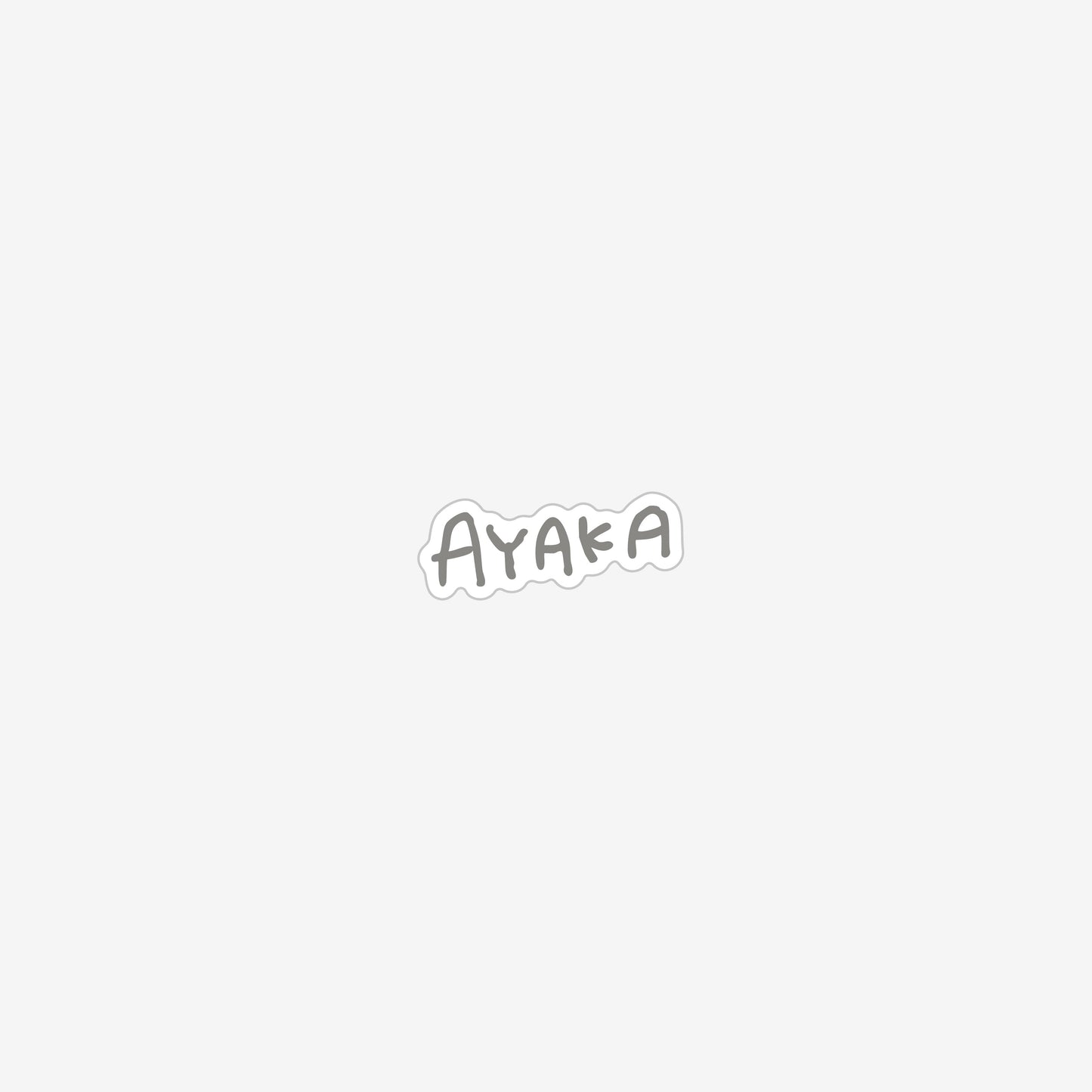 WAPPEN STICKER - AYAKA / NiziU『Live with U 2026 “NiziU : THE CINEMA” 』