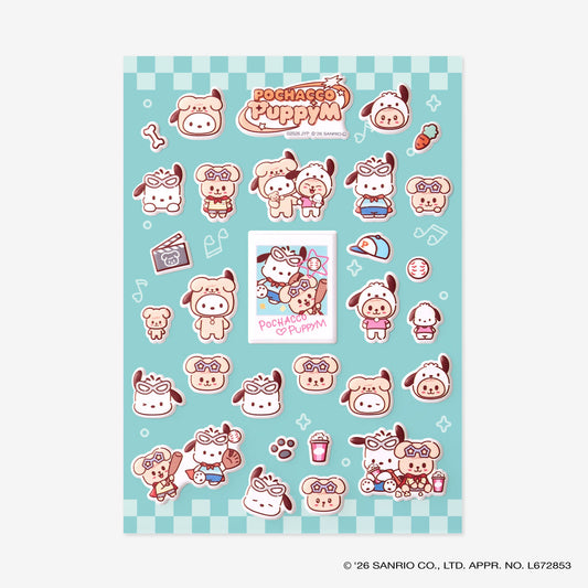 SKZOO×SANRIO CHARACTERS STICKER - PuppyM x POCHACCO / Stray Kids『World Tour <RUN IT JAPAN>』