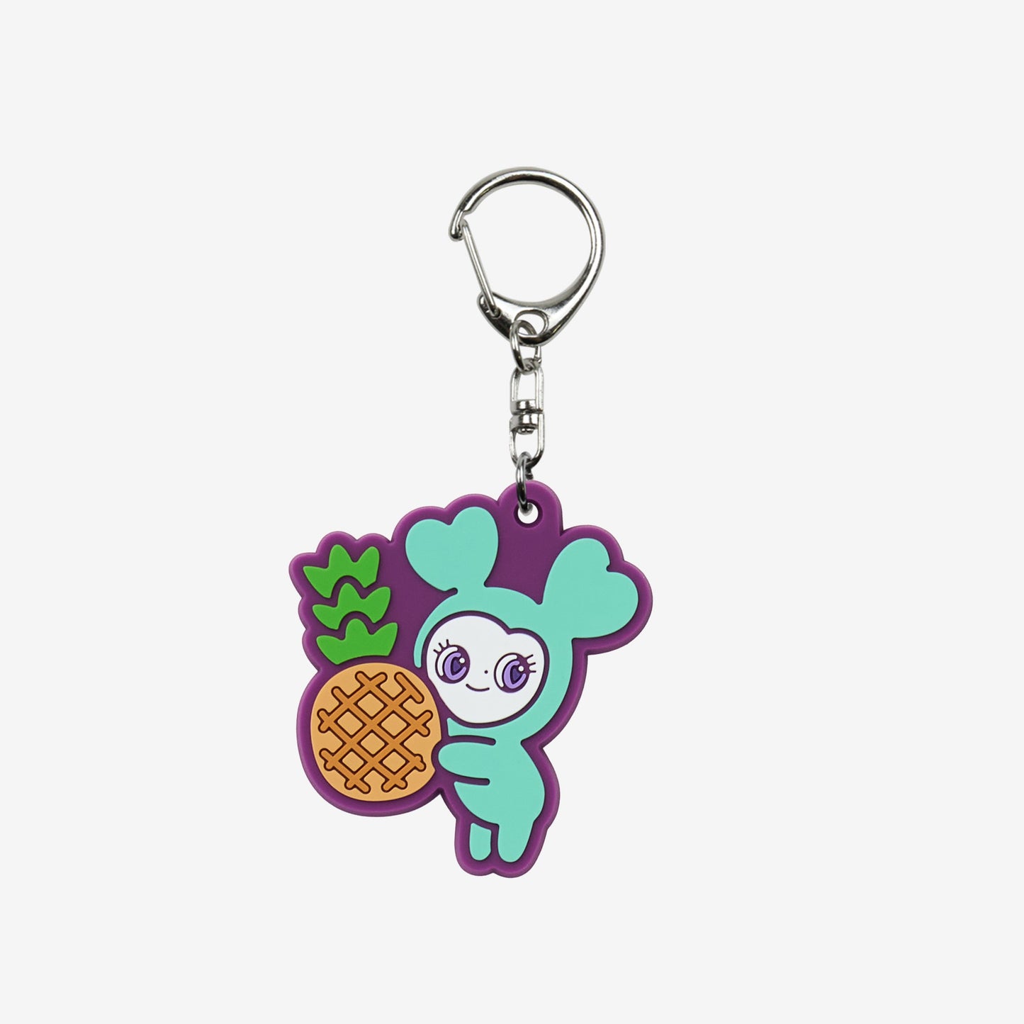 TWICE LOVELYS RUBBER KEY HOLDER - MIVELY / TWICE『JAPAN DEBUT 9th Anniversary』