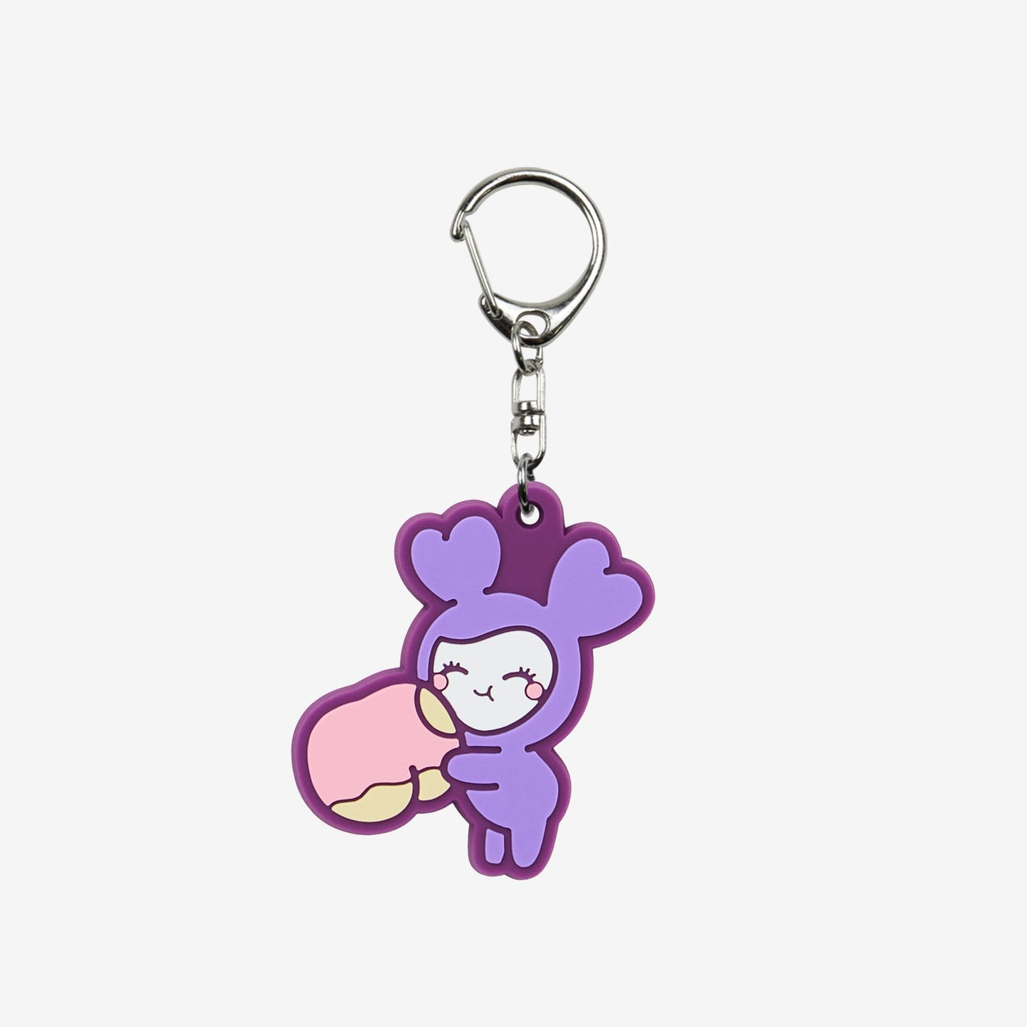 TWICE LOVELYS RUBBER KEY HOLDER - SAVELY / TWICE『JAPAN DEBUT 9th Anniversary』