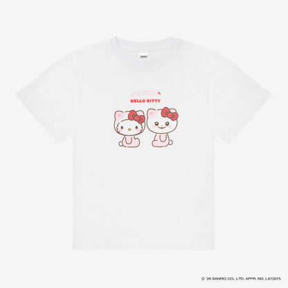 TWINZY × HELLO KITTY T-SHIRT - NAong / ITZY『TWINZY × HELLO KITTY』