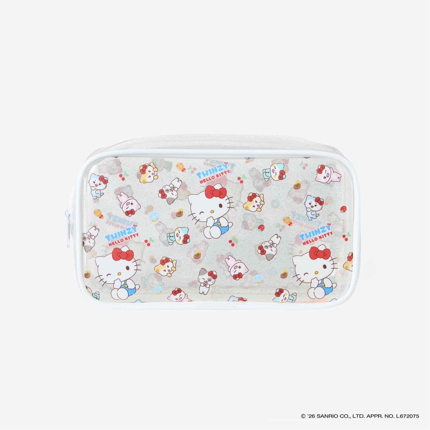 TWINZY × HELLO KITTY GLITTER POUCH / ITZY『TWINZY × HELLO KITTY』