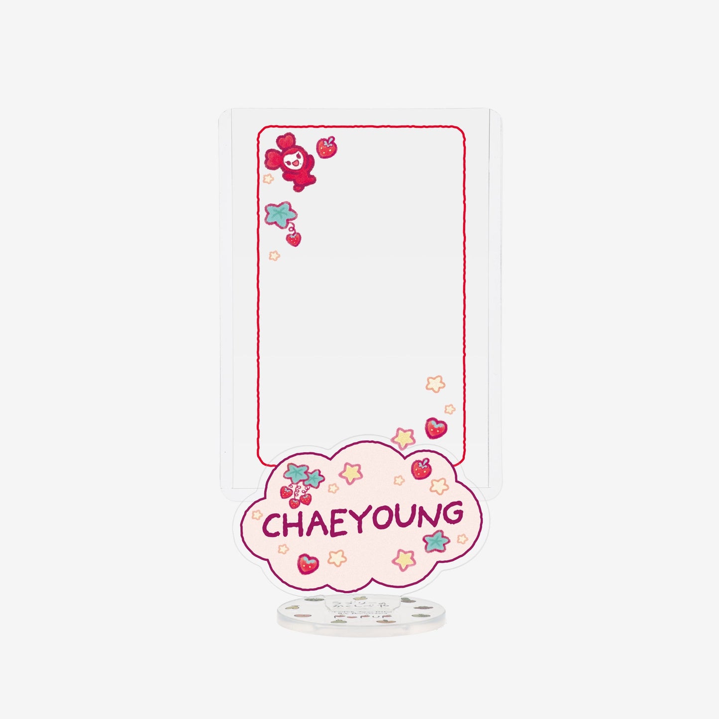 TWICE LOVELYS ACRYLIC CLIP STAND - CHAENGVELY / TWICE『JAPAN DEBUT 9th Anniversary』