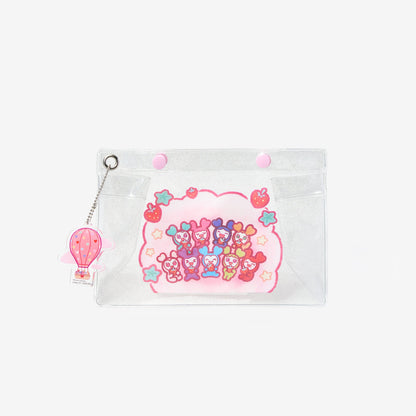 TWICE LOVELYS CLEAR POUCH / TWICE『JAPAN DEBUT 9th Anniversary』