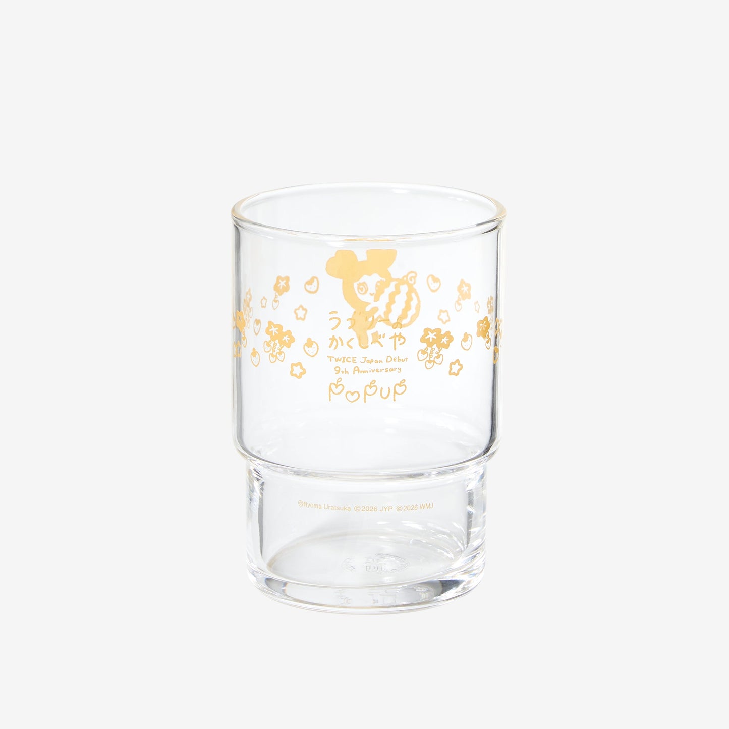 TWICE LOVELYS STACKING GLASS - JIVELY / TWICE『JAPAN DEBUT 9th Anniversary』