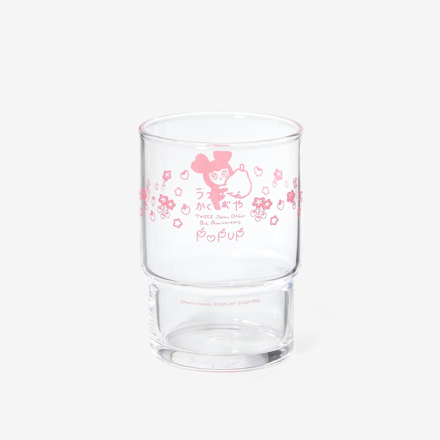 TWICE LOVELYS STACKING GLASS - MOVELY / TWICE『JAPAN DEBUT 9th Anniversary』