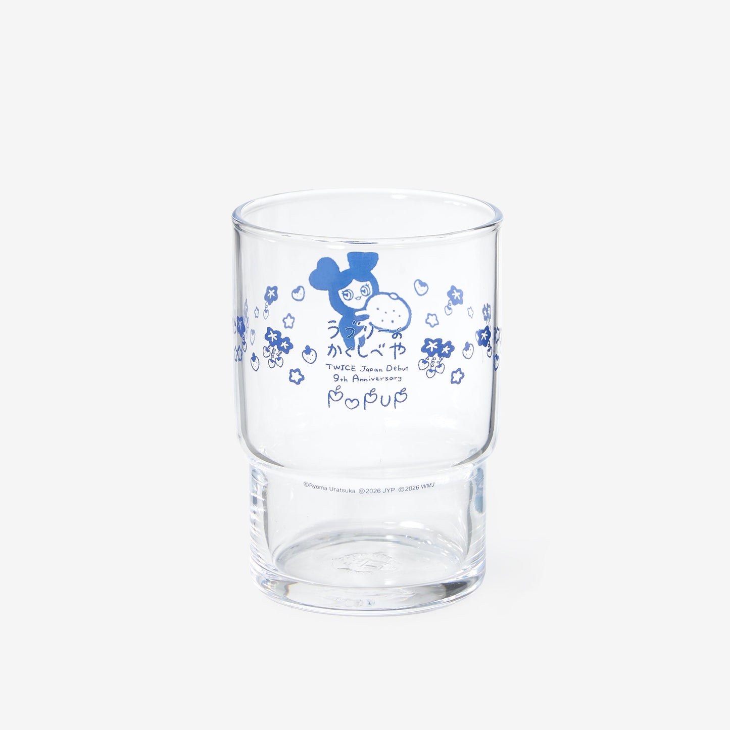 TWICE LOVELYS STACKING GLASS - TZUVELY / TWICE『JAPAN DEBUT 9th Anniversary』