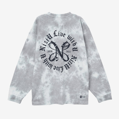 TIE-DYE LONG SLEEVE T-SHIRT【L】/ NiziU『Live with U 2026-2027 “Who? U! NiziU Fes.”』