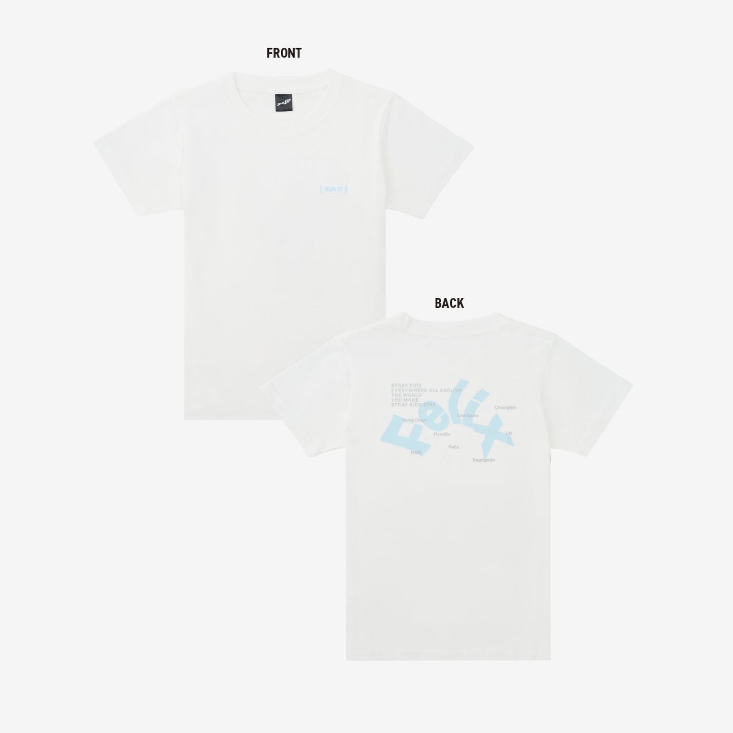 T-SHIRT【M】- Felix / Stray Kids『World Tour <RUN IT JAPAN>』