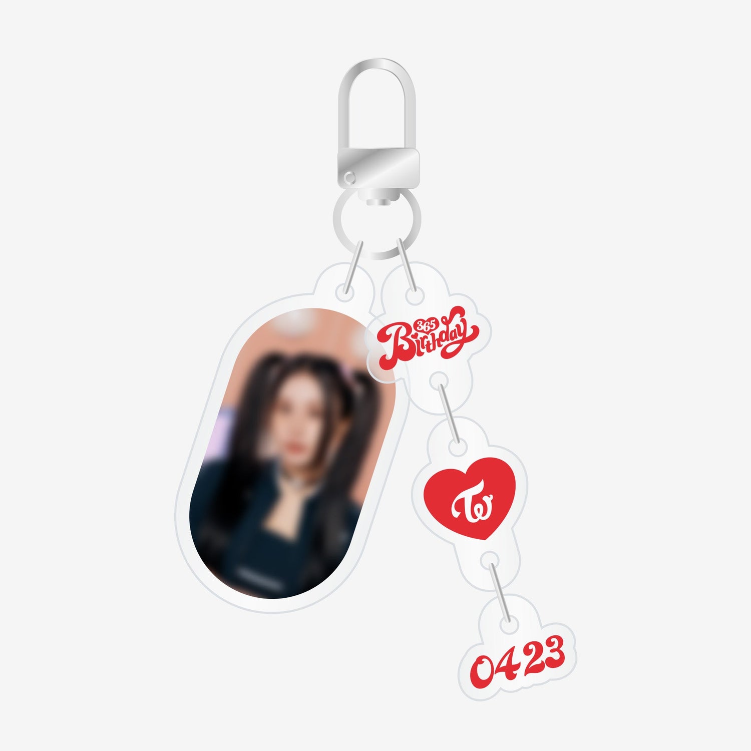 ACRYLIC PHOTO KEY HOLDER - CHAEYOUNG /『TWICE JAPAN SEASON'S GREETINGS 2025 “BIRTHDAY365”』