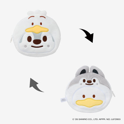 SKZOO×SANRIO CHARACTERS REVERSIBLE POUCH - Wolf Chan x AHIRUNOPEKKLE / Stray Kids『World Tour <RUN IT JAPAN>』