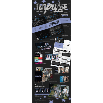 Xdinary Heroes 9th Mini Album <impulse> PHOTOBOOK Ver. 2 Version Random</impulse>